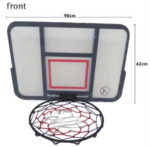 Lager Mini Vegghengt Basketball Stativ For Barn Voksen Innendørs Basketball Hoop ramme